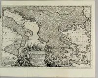 Picture 8 of 10 from Thesaurus exoticorum. : Oder eine mit aussländischen Raritäten und Geschichten wohlversehene Schatz-Kammer fürstellend die asiatische, africanische und americanische Nationes der Berser, Indianer, Sinesin, Tartaren, Egypter, Barbarn, Libyer, Nigriten, Guineer. Hottentotten, Abyssiner, Canadenser, Virgenier, Floridaner, Mexicaner, Peruaner, Chilenser, Magellanier und Brasilianer etc. Nach ihren königreichen, Policeyen, Kleydungen, Sitten und Gottes-Dienst. Darauff folget eine umständliche Beschreibung von Türckey: der Türcken Ankunfft; aller Sultanen Lebens-Lauff und Bildnüss; aller hohen Staats-Bedienten; des Sultans Hoff, Regierung, Intraden, Macht und Vasallen; wie auch ihres Propheten Mahomets Lebens-Beschreibung, und sein verfluchtes Gesetz-Buch oder Alkoran. Alssdann eine kürtzbündige Beschreibung von Ungarn: nach seiner grösse, Fruchtbarkeit, Macht, Städten und vielen Vestungen von Wien biss nach Constantinopel hinaus. Da es dann Gelegenheit gibt zu Reden von den 4 Monarchien, der Assyrer, Perser, Griechen und Römer: aller Käysern, von Nimrod an biss auff den grossen Leopoldum, und so dann von allen Hertzogen und Königen von Ungarn sampt ihren Rildnüssen. Hiernechst eine umbständliche Beschreibung des Lebens-Lauffs Ihrer Käyserl. Mayest. Leopoldi I. und des itzo annoch wehrenden bluthigen Türcken-Krieges, und was in demselben Denckwürdiges in Ungarn, Pohlen und Morea passiret. Alles mit grosser Mühe und Fleiss aus den berühmtesten Scribenten zusammen getragen, mit schönen Kupfern und Landkarten, auch andern Figuren in sehr grosser Anzahl (1688), leaf 495