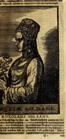 Picture 9 of 10 from Thesaurus exoticorum. : Oder eine mit aussländischen Raritäten und Geschichten wohlversehene Schatz-Kammer fürstellend die asiatische, africanische und americanische Nationes der Berser, Indianer, Sinesin, Tartaren, Egypter, Barbarn, Libyer, Nigriten, Guineer. Hottentotten, Abyssiner, Canadenser, Virgenier, Floridaner, Mexicaner, Peruaner, Chilenser, Magellanier und Brasilianer etc. Nach ihren königreichen, Policeyen, Kleydungen, Sitten und Gottes-Dienst. Darauff folget eine umständliche Beschreibung von Türckey: der Türcken Ankunfft; aller Sultanen Lebens-Lauff und Bildnüss; aller hohen Staats-Bedienten; des Sultans Hoff, Regierung, Intraden, Macht und Vasallen; wie auch ihres Propheten Mahomets Lebens-Beschreibung, und sein verfluchtes Gesetz-Buch oder Alkoran. Alssdann eine kürtzbündige Beschreibung von Ungarn: nach seiner grösse, Fruchtbarkeit, Macht, Städten und vielen Vestungen von Wien biss nach Constantinopel hinaus. Da es dann Gelegenheit gibt zu Reden von den 4 Monarchien, der Assyrer, Perser, Griechen und Römer: aller Käysern, von Nimrod an biss auff den grossen Leopoldum, und so dann von allen Hertzogen und Königen von Ungarn sampt ihren Rildnüssen. Hiernechst eine umbständliche Beschreibung des Lebens-Lauffs Ihrer Käyserl. Mayest. Leopoldi I. und des itzo annoch wehrenden bluthigen Türcken-Krieges, und was in demselben Denckwürdiges in Ungarn, Pohlen und Morea passiret. Alles mit grosser Mühe und Fleiss aus den berühmtesten Scribenten zusammen getragen, mit schönen Kupfern und Landkarten, auch andern Figuren in sehr grosser Anzahl (1688), leaf 673