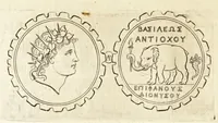 Picture 12 of 65 from Thesaurus ex Thesauro Palatino selectus, sive, Gemmarum et numismatum quae in electorali cimeliarchio continentur elegantiorum aere expressa, et convenienti commentario illustrata dispositio (1685), leaf 170
