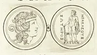 Picture 26 of 65 from Thesaurus ex Thesauro Palatino selectus, sive, Gemmarum et numismatum quae in electorali cimeliarchio continentur elegantiorum aere expressa, et convenienti commentario illustrata dispositio (1685), leaf 266