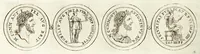 An illustration from Thesaurus ex Thesauro Palatino selectus, sive, Gemmarum et numismatum quae in electorali cimeliarchio continentur elegantiorum aere expressa, et convenienti commentario illustrata dispositio (1685)