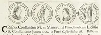 Picture 50 of 65 from Thesaurus ex Thesauro Palatino selectus, sive, Gemmarum et numismatum quae in electorali cimeliarchio continentur elegantiorum aere expressa, et convenienti commentario illustrata dispositio (1685), leaf 401