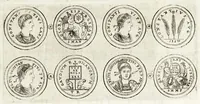 Picture 54 of 65 from Thesaurus ex Thesauro Palatino selectus, sive, Gemmarum et numismatum quae in electorali cimeliarchio continentur elegantiorum aere expressa, et convenienti commentario illustrata dispositio (1685), leaf 409