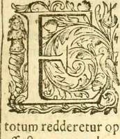 Picture 4 of 9 from Thesaurus Graecae linguae : in epitomen, sive Compendium redactus; et alphabetice, secundum Constantini methodum, et Schrevelii, referatus: concinnatus, & adornatus, studio & industria (1676), leaf 8