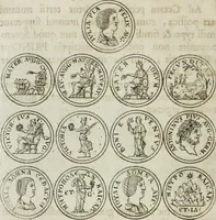 An illustration from Thesaurus numismatum e musaeo Caroli Patini (1672)