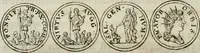 An illustration from Thesaurus numismatum e musaeo Caroli Patini (1672)