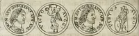 An illustration from Thesaurus numismatum e musaeo Caroli Patini (1672)