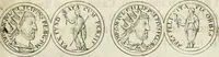 An illustration from Thesaurus numismatum e musaeo Caroli Patini (1672)