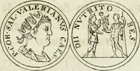 An illustration from Thesaurus numismatum e musaeo Caroli Patini (1672)
