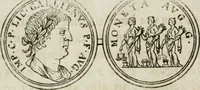 An illustration from Thesaurus numismatum e musaeo Caroli Patini (1672)
