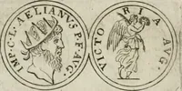 An illustration from Thesaurus numismatum e musaeo Caroli Patini (1672)