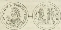 An illustration from Thesaurus numismatum e musaeo Caroli Patini (1672)