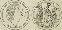 An illustration from Thesaurus numismatum e musaeo Caroli Patini (1672)