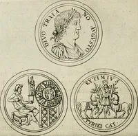An illustration from Thesaurus numismatum e musaeo Caroli Patini (1672)