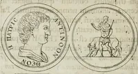 An illustration from Thesaurus numismatum e musaeo Caroli Patini (1672)