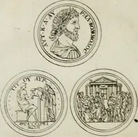 An illustration from Thesaurus numismatum e musaeo Caroli Patini (1672)