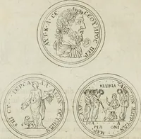 An illustration from Thesaurus numismatum e musaeo Caroli Patini (1672)