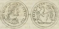 An illustration from Thesaurus numismatum e musaeo Caroli Patini (1672)