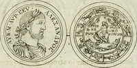 An illustration from Thesaurus numismatum e musaeo Caroli Patini (1672)