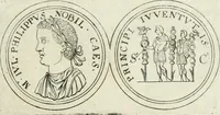 An illustration from Thesaurus numismatum e musaeo Caroli Patini (1672)