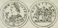 An illustration from Thesaurus numismatum e musaeo Caroli Patini (1672)