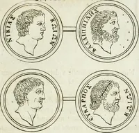 An illustration from Thesaurus numismatum e musaeo Caroli Patini (1672)