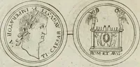 An illustration from Thesaurus numismatum e musaeo Caroli Patini (1672)
