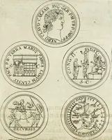 An illustration from Thesaurus numismatum e musaeo Caroli Patini (1672)
