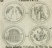 An illustration from Thesaurus numismatum e musaeo Caroli Patini (1672)