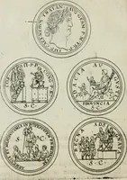 An illustration from Thesaurus numismatum e musaeo Caroli Patini (1672)