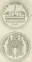 An illustration from Thesaurus numismatum e musaeo Caroli Patini (1672)