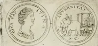 An illustration from Thesaurus numismatum e musaeo Caroli Patini (1672)