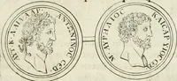 An illustration from Thesaurus numismatum e musaeo Caroli Patini (1672)