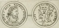 An illustration from Thesaurus numismatum e musaeo Caroli Patini (1672)