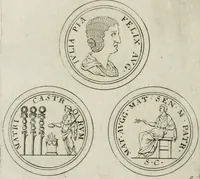 An illustration from Thesaurus numismatum e musaeo Caroli Patini (1672)