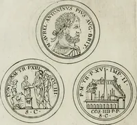 An illustration from Thesaurus numismatum e musaeo Caroli Patini (1672)