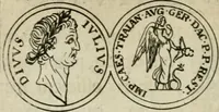 An illustration from Thesaurus numismatum e musaeo Caroli Patini (1672)