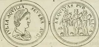 An illustration from Thesaurus numismatum e musaeo Caroli Patini (1672)