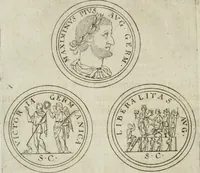 An illustration from Thesaurus numismatum e musaeo Caroli Patini (1672)