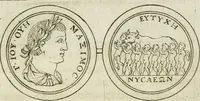An illustration from Thesaurus numismatum e musaeo Caroli Patini (1672)