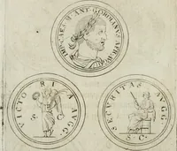 An illustration from Thesaurus numismatum e musaeo Caroli Patini (1672)