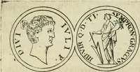 An illustration from Thesaurus numismatum e musaeo Caroli Patini (1672)