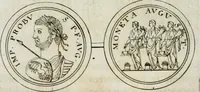An illustration from Thesaurus numismatum e musaeo Caroli Patini (1672)