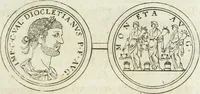 An illustration from Thesaurus numismatum e musaeo Caroli Patini (1672)