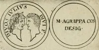An illustration from Thesaurus numismatum e musaeo Caroli Patini (1672)