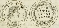 An illustration from Thesaurus numismatum e musaeo Caroli Patini (1672)