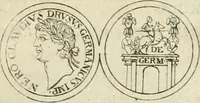 An illustration from Thesaurus numismatum e musaeo Caroli Patini (1672)