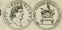 An illustration from Thesaurus numismatum e musaeo Caroli Patini (1672)