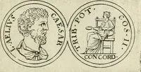 An illustration from Thesaurus numismatum e musaeo Caroli Patini (1672)