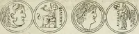 An illustration from Thesaurus numismatum e musaeo Caroli Patini (1672)